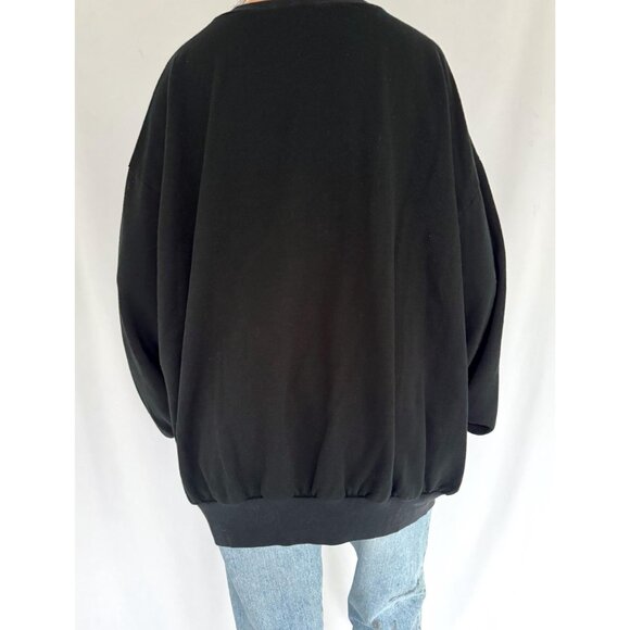 80s vintage dog animal winter holiday graphic pullover sweater extra large 3XL - Picture 6 of 9